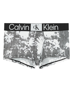 Мужские трусы 1 упаковка черный белый Calvin klein