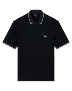 Футболка-поло мужская, черный Armani exchange