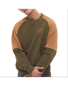 Свитшот мужской, зеленый Gap