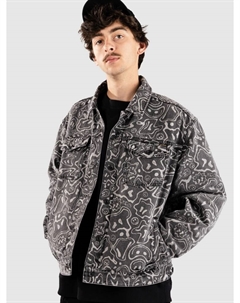 Куртка Fa F Rygalski Jeansjacke, black print Volcom