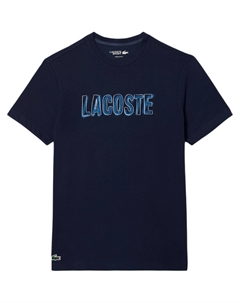 Футболка с принтом, синий Lacoste
