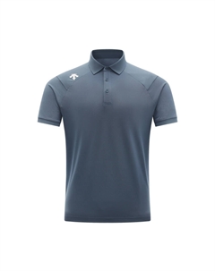 Тренировочная поло для мужчин, синий Descente