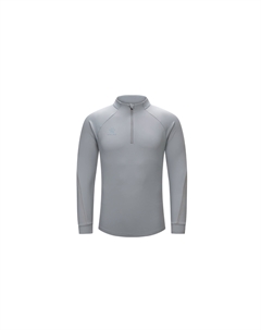 Полузип худи мужское, серый Kelme