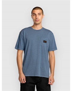 Футболка Workwear Certified Pocket T-Shirt, blue wash Volcom