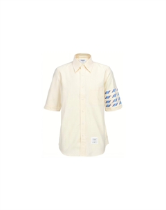 Мужская рубашка светло-бежевого цвета Thom browne