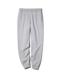 Трикотажные спортивные штаны мужские, серый Uniqlo