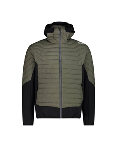 Стеганая мужская куртка MAN JACKET HYBRID FIX HOOD 34Z2007 Cmp