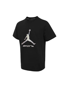 Спортивная мужская футболка Dri FIT, черный Jordan