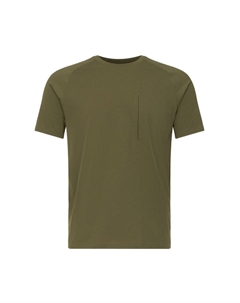 Футболка Dualis мужская, темно-оливковый Descente