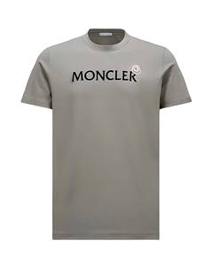 Флисовая толстовка с логотипом, оливковый Moncler