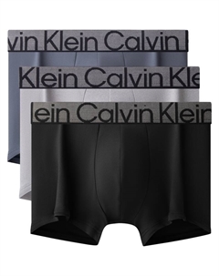 Мужские трусы 3 штуки, черный/серый Calvin klein