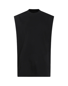 Майка Tarp без рукавов, черный Rick owens drkshdw