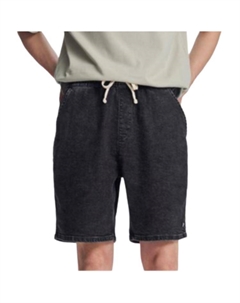 Черные джинсовые шорты мужские Lee