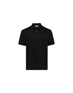 Поло с вышитым логотипом, черный Alexander mcqueen