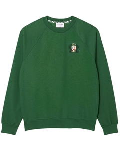 Свитшот мужской, зеленый Lacoste