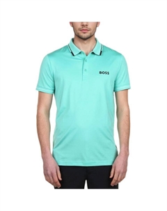 Поло мужское pool blue Hugo boss