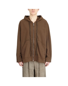 Зип-ап худи, коричневый Uma wang