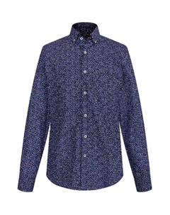 Яхтенная рубашка мужская navy blue Paul & shark