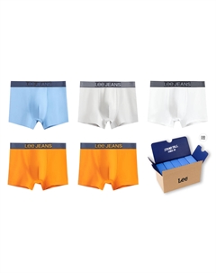 Мужские трусы-боксеры, белый Lee