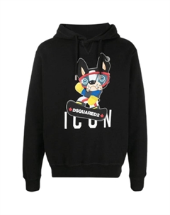 Свитшот мужской черный Dsquared2