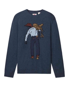 Свитер мужской темно-синий Levi's®