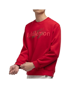 Свитшот мужской, красный Lululemon