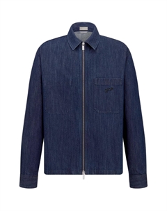 Джинсовая куртка мужская синяя Dior