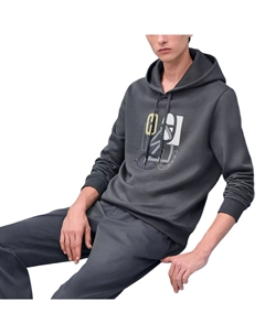 HERMES Свитшот мужской темно-серый Hermès