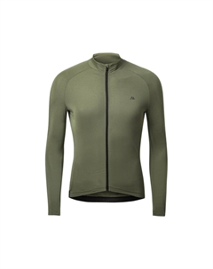 Рубашка с длинными рукавами Cycling LS оливковая Danish endurance