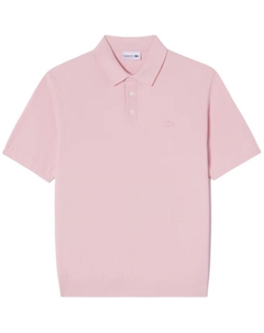 Розовая поло для мужчин Lacoste