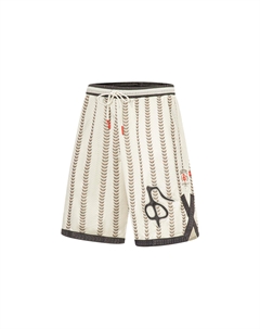 Брюки-шорты Badfive Casual мужские Ecru Li-ning