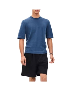 HERMES Футболка мужская темно-синяя Hermès