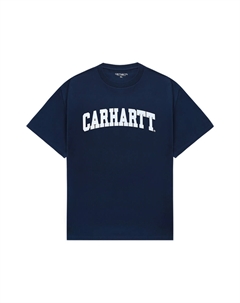 Футболка мужская синяя Carhartt wip