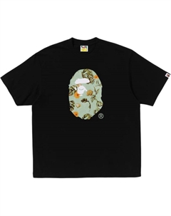 Футболка с принтом логотипа, черный A bathing ape®