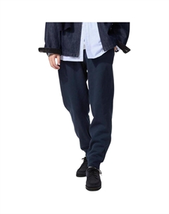 Трикотажные спортивные штаны мужские, синий Uniqlo