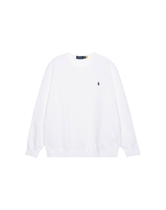 Свитшот с вышивкой пони, белый Polo ralph lauren