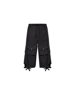 Moncler 1952 карго бермуды, черный Moncler genius