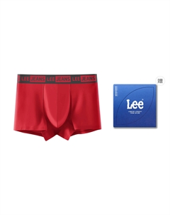 Мужские трусы-боксеры, красный Lee