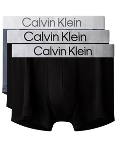 Мужские трусы 3 штуки, черный/серый Calvin klein