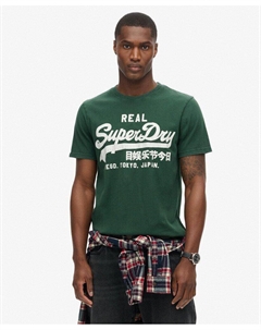 Классическая графическая футболка Vl Superdry