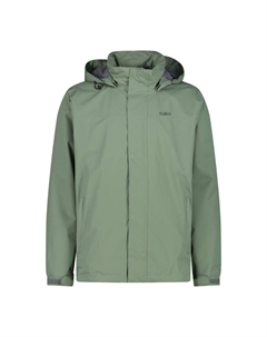 Мужская куртка-дождевик с капюшоном на пуговицах 39X7367 Cmp