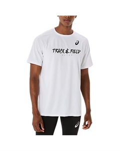 Футболка мужская ярко-белая Asics