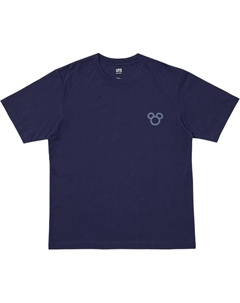 Футболка BUAISOU X Disney, мужская, синяя Uniqlo