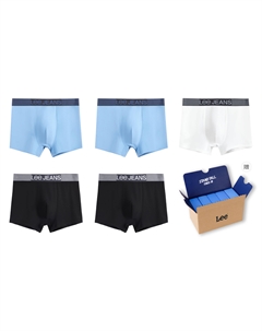 Мужские трусы-боксеры, белый Lee