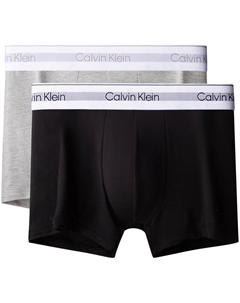 Мужские трусы 2 штуки, черный/серый Calvin klein