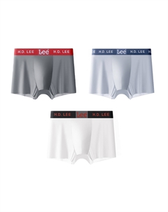 Мужские трусы-боксеры, белый Lee