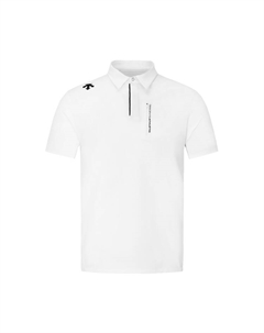 Поло мужское, ярко-белый Descente