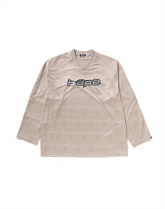 Футбольная майка bape flame, желтый A bathing ape®