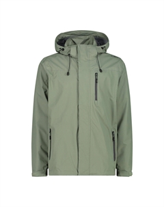 Мужская куртка-дождевик с вентиляцией и капюшоном на молнии 30X9727 Cmp