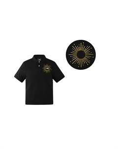 Мужская черная поло The north face